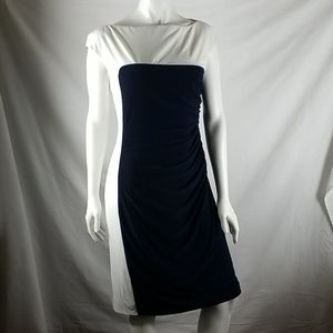 Ralph Lauren  Blue&White sheath dress